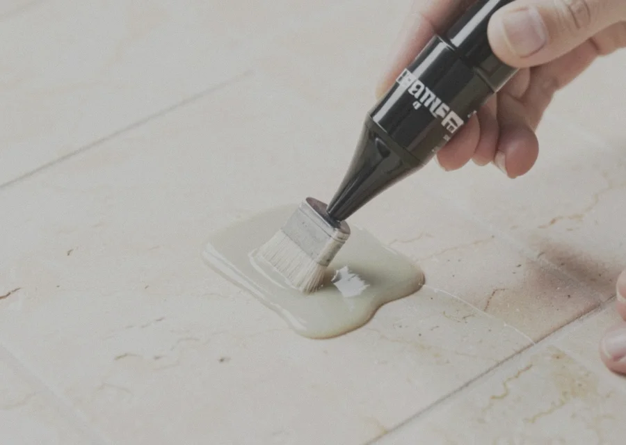 Natural stone before restoration comparison 3